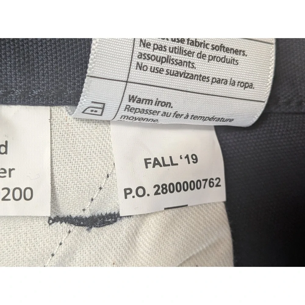Carhartt Men's 44x30 Navy Cargo Work Pants Stretch Cotton Polyester